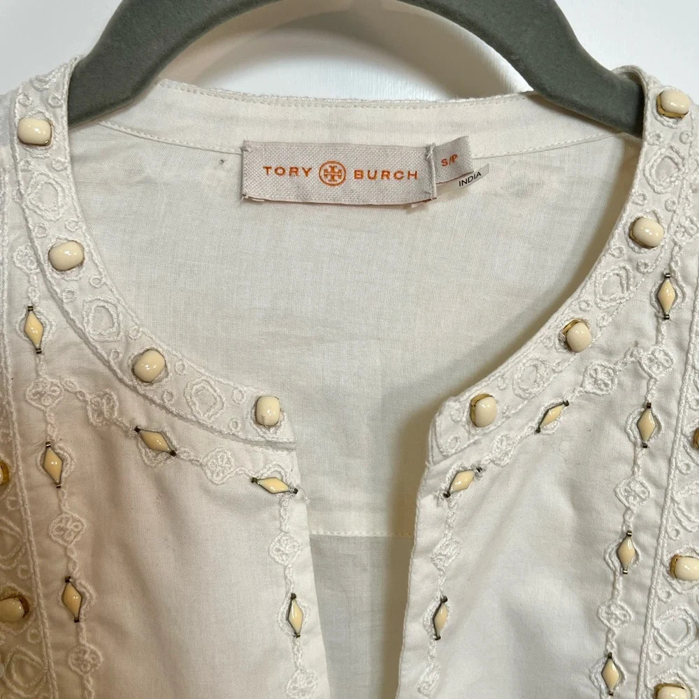 Tory Burch Lizzie Tassel Tunic (Small) - Picture 5 of 6